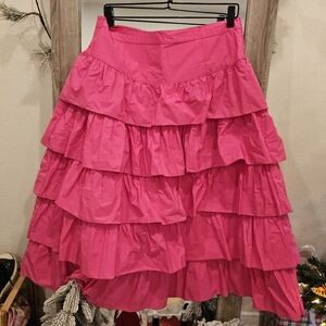 Urban Outfitters Vibrant Pink A-Line Skirt